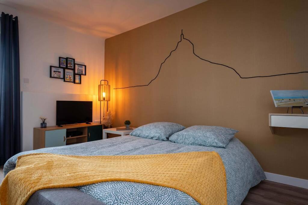 Gite De L'Abri-Cotier 14 Villa Pontorson Eksteriør bilde